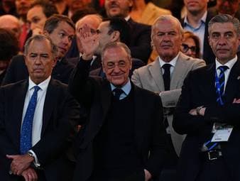 Florentino Pérez hat sich Präsidentschaftswahl bei Real Madrid für sich entschieden. Damit geht er in seine achte Amtszeit bei den Königlichen.