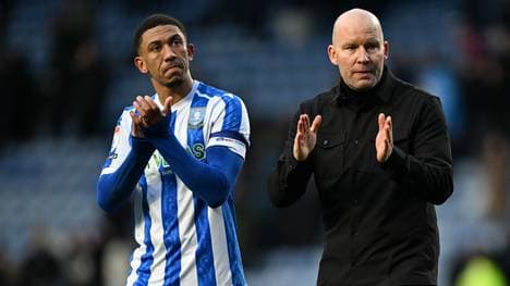 Sheffield-Kapitän Liam Palmer und Trainer Henrik Pedersen erleben schwere Zeiten