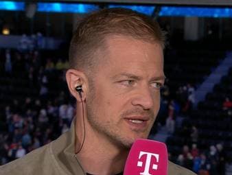 Ex-DEB-Kapitän Moritz Müller zieht nach dem WM-Auftakt der deutschen Mannschaft trotz Niederlage ein positives Fazit.