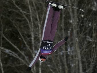 Einzige deutsche Aerials-Athletin im Finale