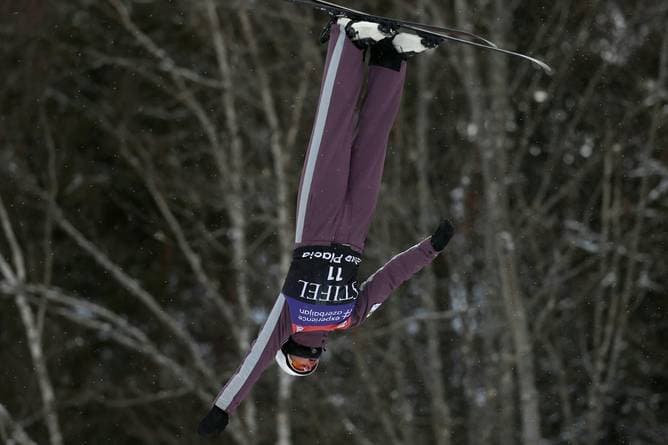Einzige deutsche Aerials-Athletin im Finale