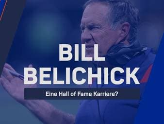 Bill Belichick wurde Berichten zufolge bei der Wahl in die Hall of Fame übergangen - ein Schock für die NFL-Welt. Die Zahlen der Trainer-Legende sprechen jedoch eine eindeutige Sprache.