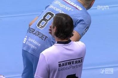 Spiel Highlights zu TVB Stuttgart - HC Erlangen