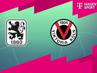 TSV 1860 München - FC Viktoria Köln: Tore und Highlights | 3. Liga