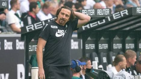 SVE-Trainer Vincent Wagner sah zur Halbzeit Gelb-Rot 