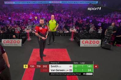 Zum Genießen! Das beste Leg der Darts-Geschichte
