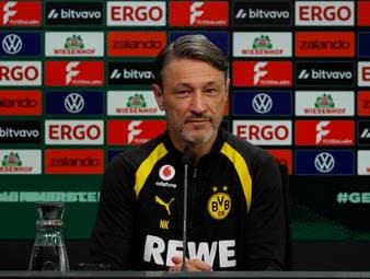 Samuele Inacio zog durch seine Rote Karte gegen den HSV und seinen anschließenden Flaschenwurf im Kabinengang den Unmut einiger Fans auf sich. Niko Kovac reagiert.