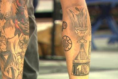 Bekommt dieser Weltmeister auch ein Olympia-Tattoo?