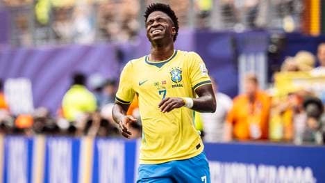 Vinicius Junior verzweifelte mit seinen Teamkollegen an der norwegischen Defensive