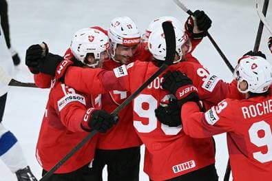 Eishockey-WM: Schweiz holt Gruppensieg