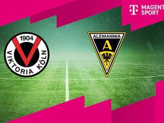 Die Highlights der Partie FC Viktoria Köln - Alemannia Aachen aus der 3. Liga im Video. 