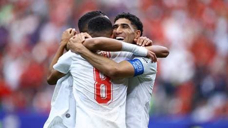 Marokko bejubelt den Einzug ins Viertelfinale