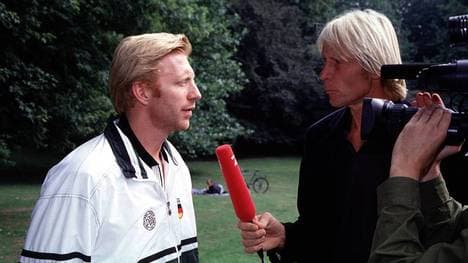 Boris Becker im Gespräch mit Carlo Thränhardt