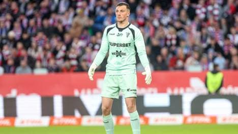 Torwarttalent Marcel Lubik