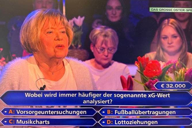 Rentnerin verzweifelt an Frage für Fußball-Nerds