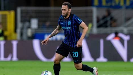 Hakan Calhanoglu kann am Sonntag mit Inter Mailand vorzeitig die Meisterschaft einfahren