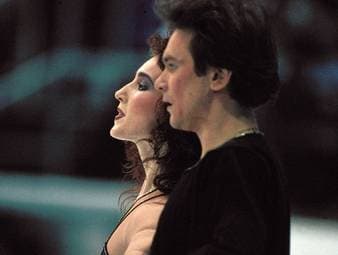 Nicht nur auf dem Eis waren sie ein Traumpaar