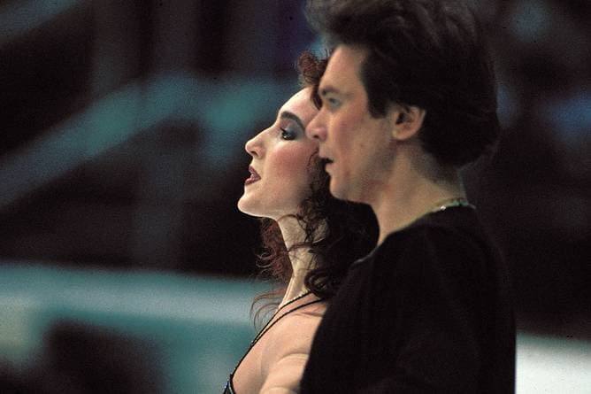 Nicht nur auf dem Eis waren sie ein Traumpaar