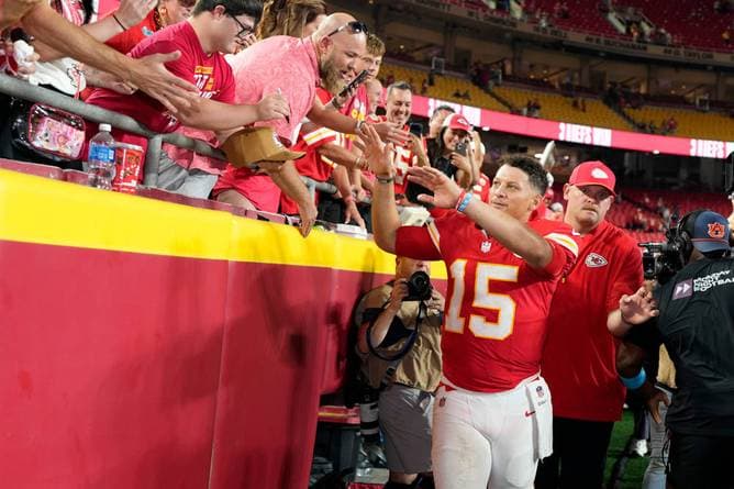 Thriller! Aber Rätsel um Szene von Mahomes