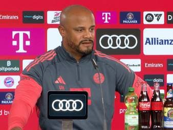 Auf der Pressekonferenz vor dem Spiel gegen Gladbach verrät Trainer Vincent Kompany, ab wann er hofft, dass Jamal Musiala wieder zurück auf dem Spielfeld sein wird. 