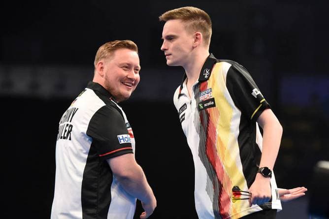 Deutsches Darts-Duo nicht zu stoppen