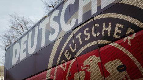 Der neue Teambus der Nationalmannschaft