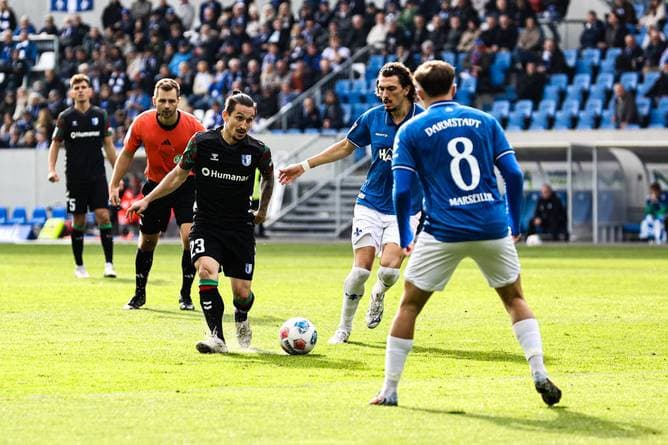 2. Liga heute: Magdeburg gegen Darmstadt