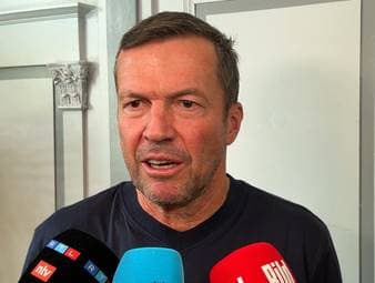 TV-Experte Lothar Matthäus äußert sich zur Frage, wer den Ballon d'Or gewinnen könnte, und macht Werbung für Harry Kane und Michael Olise.