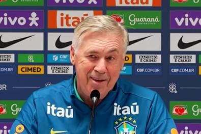 WM mit Brasilien - und plötzlich sorgt Ancelotti für einen Lacher