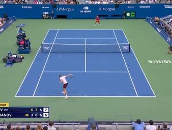 Alexander Zverev besiegt auch Karen Khacherov glatt in drei Sätzen und zieht in das dritte Grand-Slam-Finale in Folge ein.