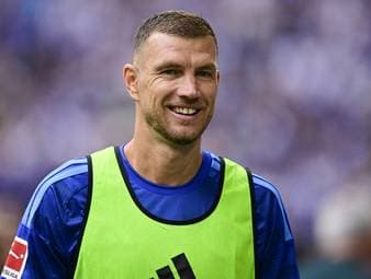 Schalke: Dzeko erstmals seit März in Startelf