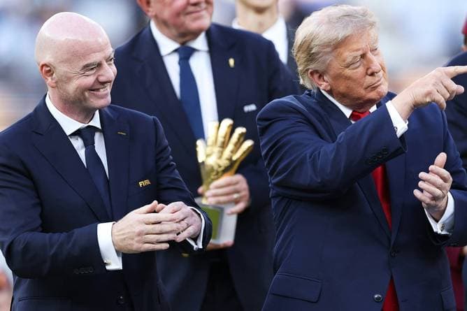 "Hast du gehört, Gianni?" - Trump will nächste WM