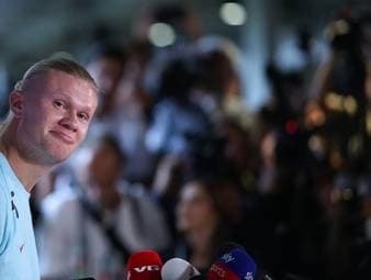 Haaland sieht England als Favorit - und baut auf die Presse