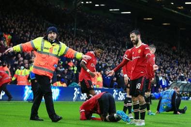 Attacke auf United-Star bei Auswärtsspektakel