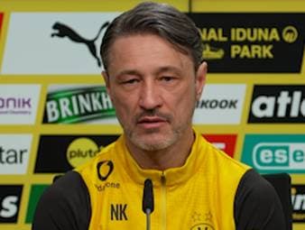 Auf der Pressekonferenz vor dem Auswärtsspiel in Köln spricht BVB-Trainer Niko Kovac über den schon länger verletzten Niklas Süle. Kovac glaubt an ein baldiges Comeback und wenn fit, an einen stark aufspielenden Süle.