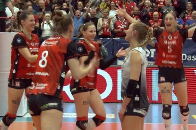 VBL: Klasse Rettungsaktionen! DSC feiert Sieg gegen Borken