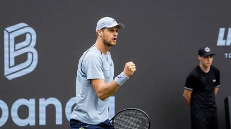 Steht in Halle im Achtelfinale: Yannick Hanfmann