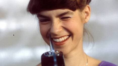 Die damals 17-jährige Katarina Witt bei einem Fotoshooting im Jahr 1982