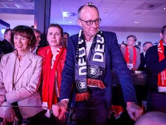 Was Merz deutschen Handballern in der Kabine sagte