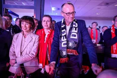 Was Merz deutschen Handballern in der Kabine sagte