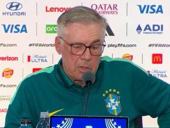 Vor dem ersten WM-Gruppenspiel gegen Marokko muss Brasiliens Trainer Carlo Ancelotti eine bittere Nachricht verkünden: Superstar Neymar verpasst den Auftakt aufgrund einer Verletzung.