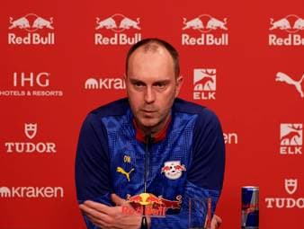 RB-Leipzig-Cheftrainer Ole Werner spricht über die neu eingeführte U21-Liga. Für ihn ist dieser Schritt wichtig für die Ausbildung von Nachwuchstalenten.