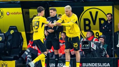 Nochmal auf dem Platz: Niklas Süle (r.)