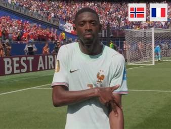 Frankreich lässt gegen Norwegens B-Elf nichts anbrennen. 4:1 gewinnt die Équipe Tricolore und ebnet damit den Weg zu einem möglichen Achtelfinal-Duell mit der DFB-Elf. Mann des Tages ist Dreierpacker Ousmane Dembélé.