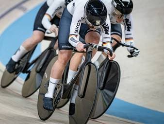 Bahnrad-EM: Deutsches Gold zum Auftakt