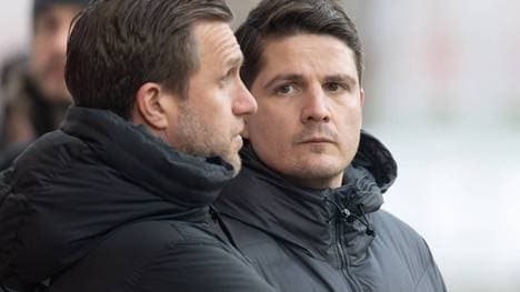 Pirmin Schwegler (r.) ist neuer Sportdirektor beim VfL Wolfsburg 