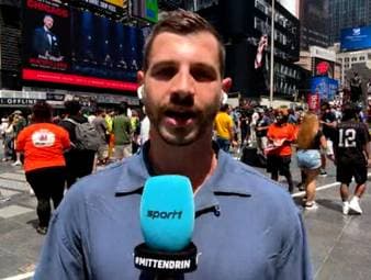 SPORT1-Reporter Manfred Sedlbauer liefert aus New York die neuesten Eindrücke und Entwicklungen zu einer möglichen Verschiebung des WM-Finals zwischen Argentinien und Spanien. 