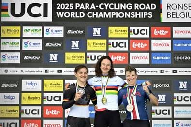 Para-Radsportlerin gewinnt WM-Silber