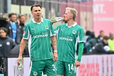 2. Liga heute: Fürth gegen Karlsruhe