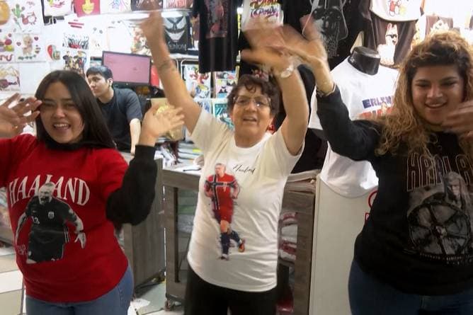 Ganz Peru ist im Haaland-Fieber!